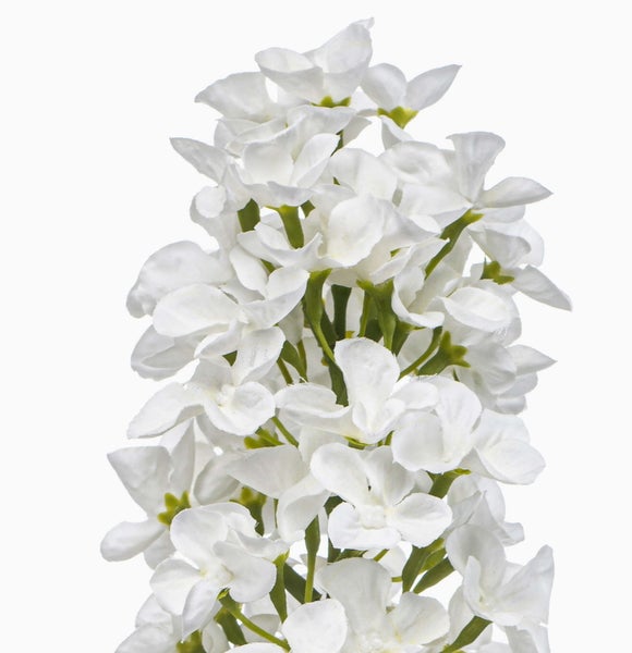 Deko Zweig Hortensie XELMAR, weiß, 75cm - Künstlicher Hortensienzweig