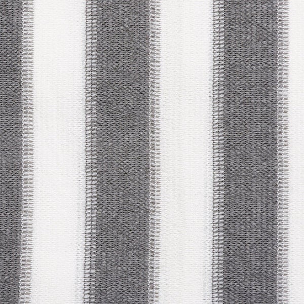 FLOORDIREKT Balkonsichtschutz - Grau-Weiß gestreift - Witterungsbeständig - 90 x 500 cm