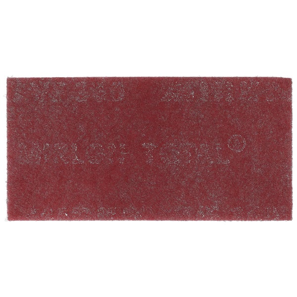 Mirka Mirlon Total 25 Stk Schleifvlies VeryFine Korn 360 Schleifpads, Schleiffleece zum Anschleifen, Entrosten, Schleifen, Polieren von Holz, Metall, Kunststoff, Edelstahl