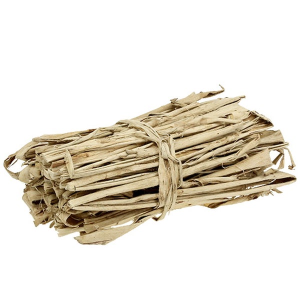 Bündel getrockneter Blätter, zusammengebunden