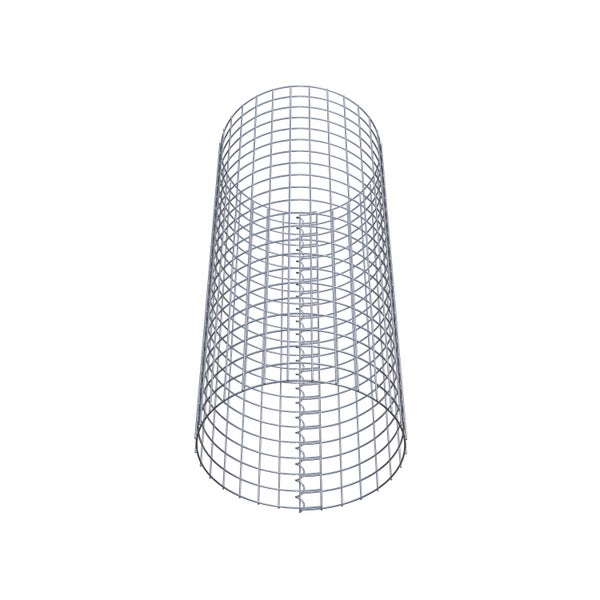 Gabionensäule Durchmesser 47 cm MW 5 x 5 cm rund - Höhe: 110 cm