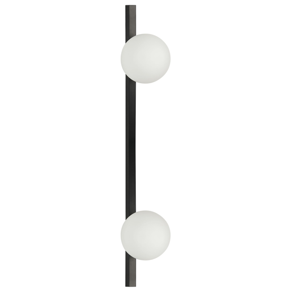 Wandlampe ISABELLA Metall Schwarz