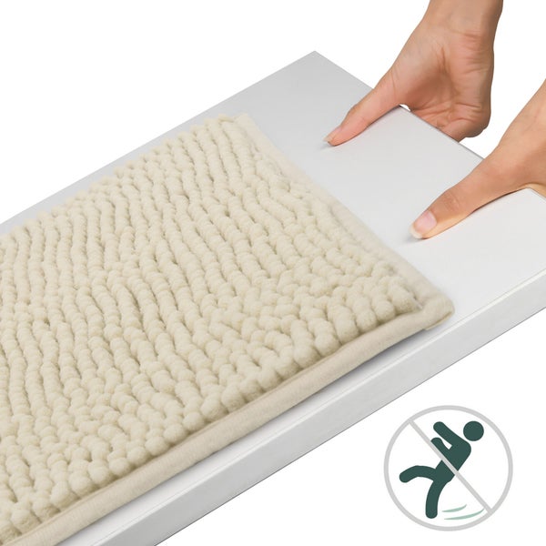 Beautissu BeauMare WR Vorleger Matte 50x80cm Natur