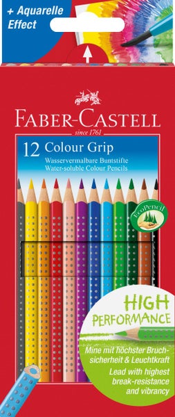 Faber-Castell Buntstifte Colour Grip 12er Set
