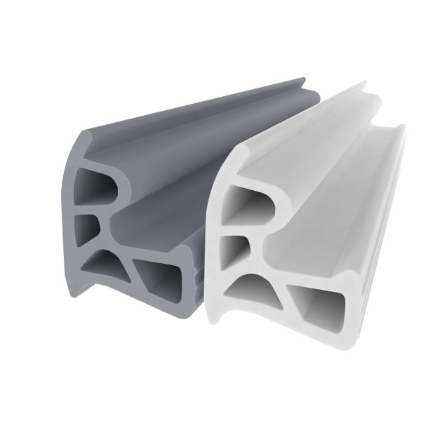 Flexible Dichtungsprofile mit Mehrkammer-Querschnitt für Fenster und Türen.
