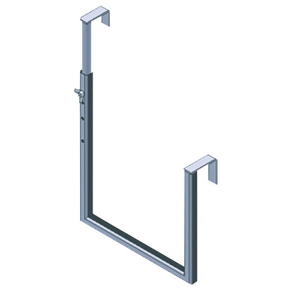 Verstellbarer Türhängerahmen aus Metall zur Aufbewahrung