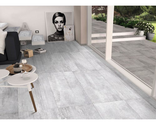 Wand- und Bodenfliese Cemlam grigio 30x60 cm