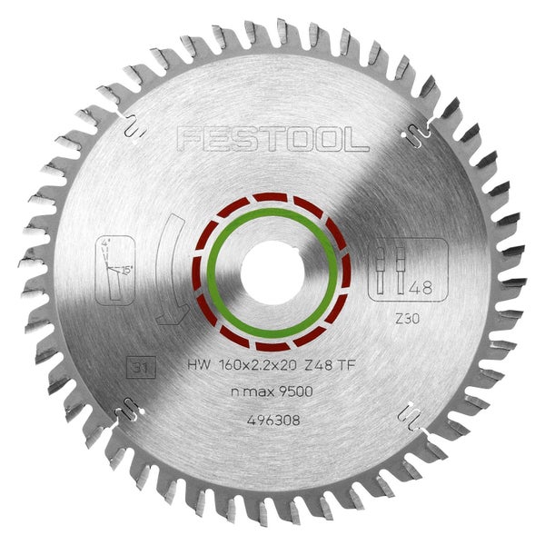 Festool Sägeblatt mit einem Durchmesser von 160 mm