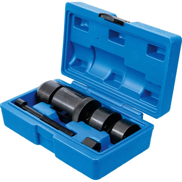 Buchsen-Demontage-Werkzeugsatz in blauem Kunststoffkoffer