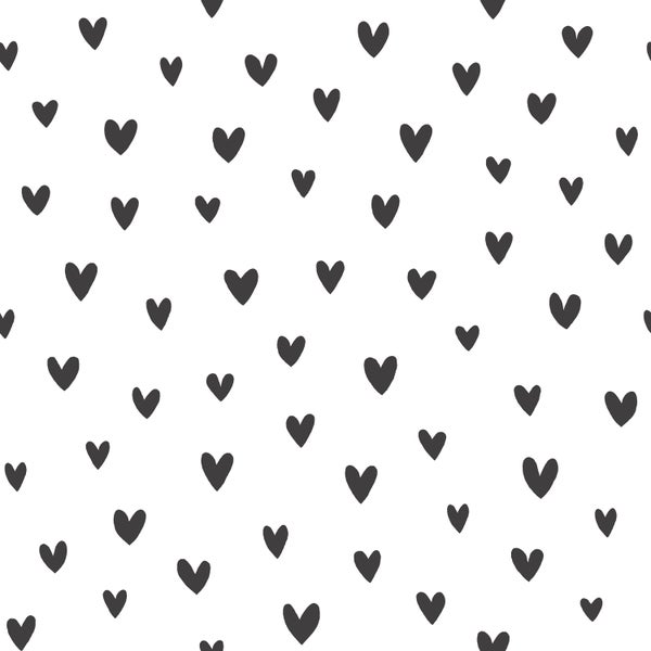 Herzmuster für Wandgestaltung