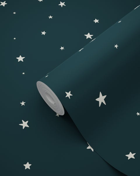 Tapetenrolle mit Sternmuster