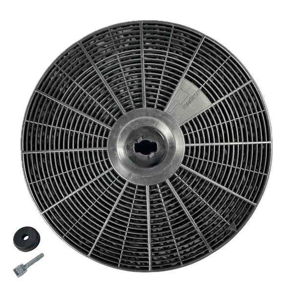 Aktivkohlefilter für Dunstabzugshaube mit Zubehör