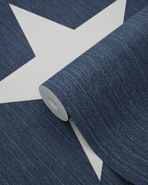 Tapetenrolle mit Sternmuster