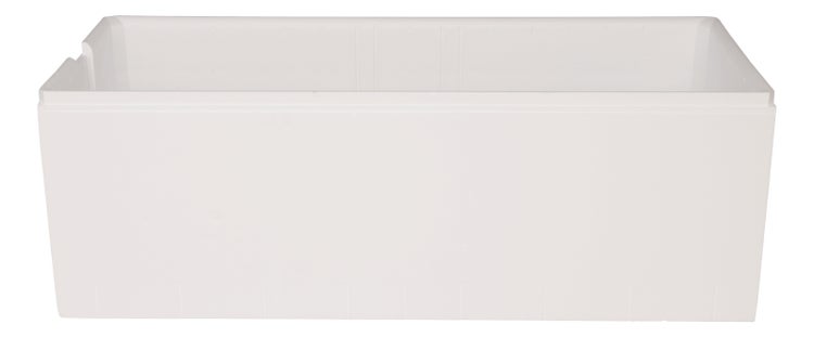 Calmwaters® Wannenträger 180 x 80 cm Original, Passend für Rechteck-Badewanne 180x80 cm, Styroporträger, Schall- und wärmedämmend, Direkt verfliesbar, Badewannenträger in Weiß, 03AX3360