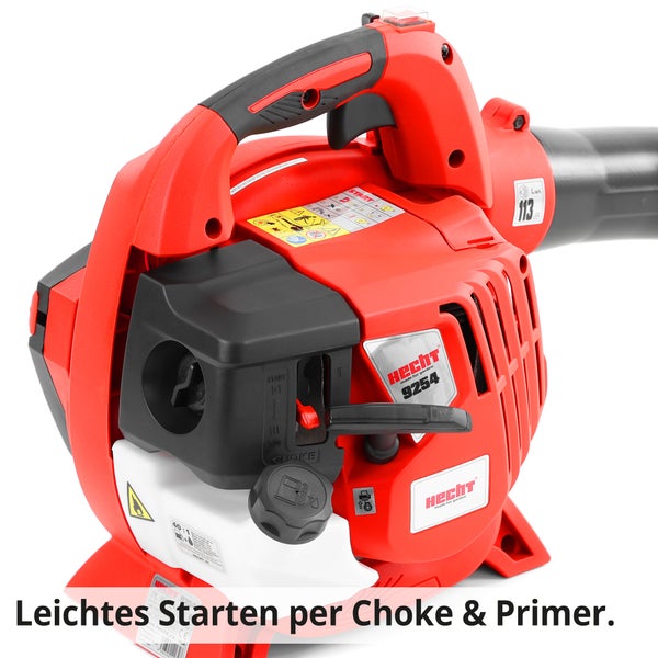 Hecht Laubbläser Detailansicht