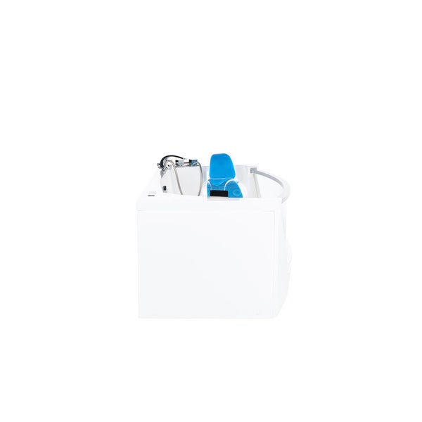 Home Deluxe - Whirlpool Badewanne - ATLANTIC M - Maße: 175 x 85 x 60 cm - inkl. Heizung, Massagefunktion und kompl. Zubehör I Wanne für 2 Personen, Indoor Pool