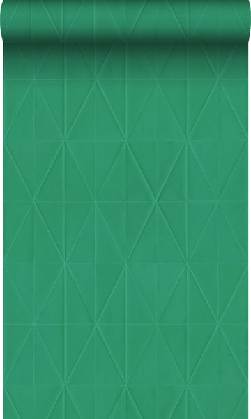 Origin Wallcoverings Tapete grafische Form Grün - 53 cm x 10.05 m - 347215