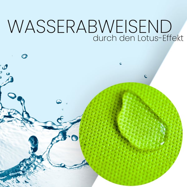 Sensalux Tischdeckenrolle 10m lang aus stoffähnlichem Vlies, 1 m x 10 m Apfelgrün