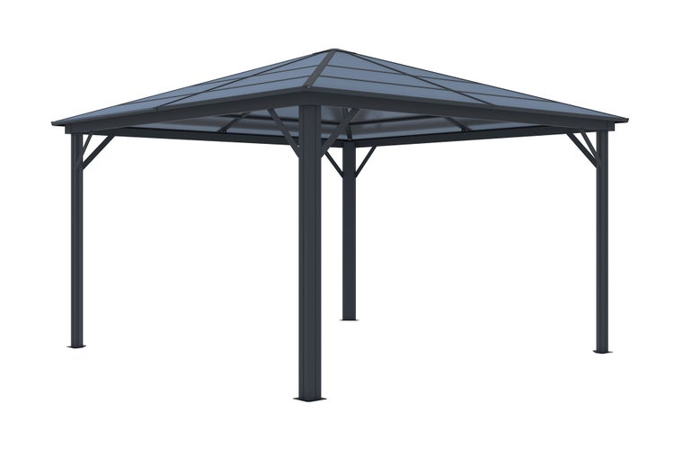 Aluminium Pavillon GRACE 350S350 Anthrazitgrau