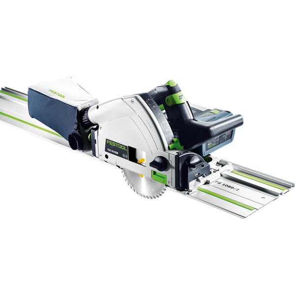 Festool Akku-Tauchsäge TSC 55 5,0 KEBI-Plus/XL-FS / 2x 5,0 Ah + Ladegerät im Systainer - 577391