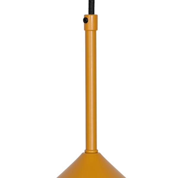 Detailansicht einer Pendelleuchte