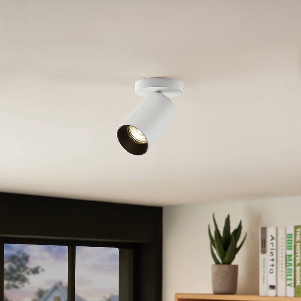 Deckenleuchte mit einem Strahler zur individuellen Ausrichtung des Lichts