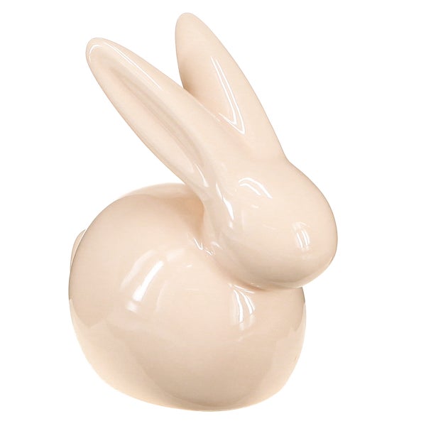Keramikhasenfigur zur Dekoration