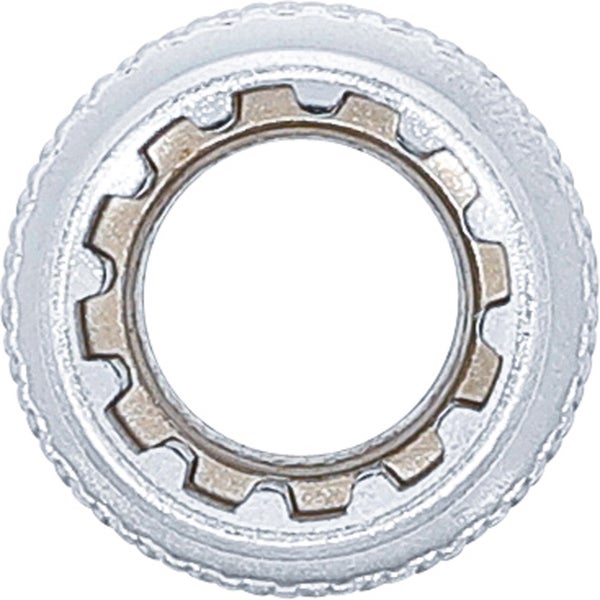 BGS Steckschlüssel-Einsatz Gear Lock Antrieb Innenvierkant 10 mm (3/8) SW 10 mm - 10310