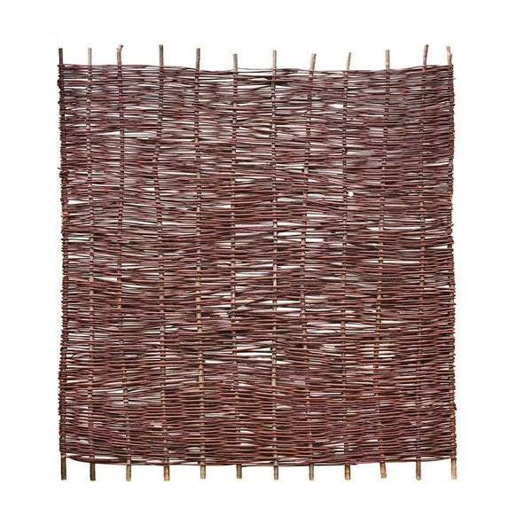 Zaunelement aus Weide für den Garten