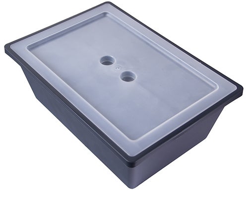 Ondis24 Aufbewahrungsbox System Box XS grau/weiß