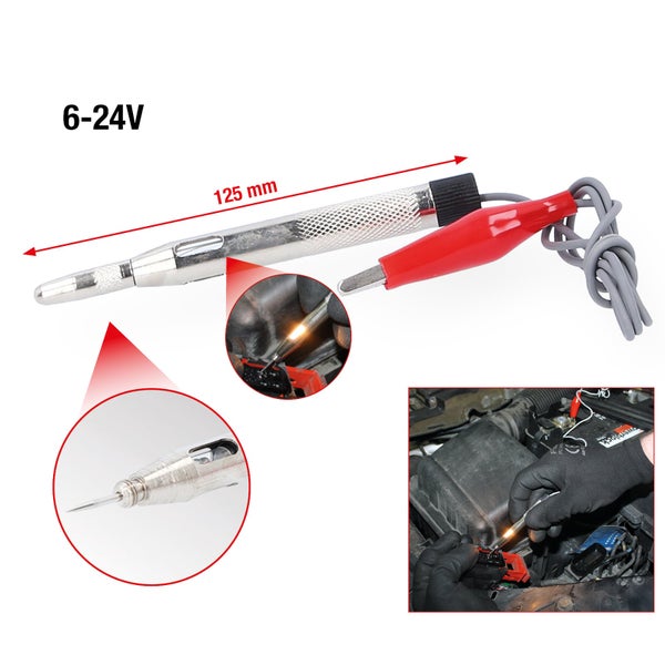 Silberne LED-Inspektionsleuchte aus Aluminium mit mehreren LEDs und schwarzer Endkappe.