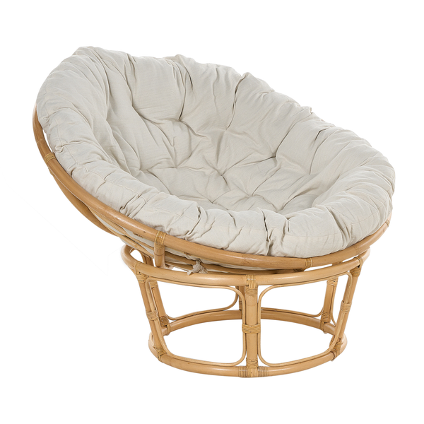 Gartenstuhl SALVO Rattan Naturfarben