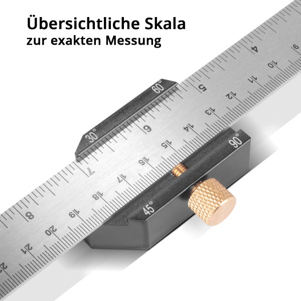 Winkel-Anschlaglineal | Markierungslehre | Anreißlehre