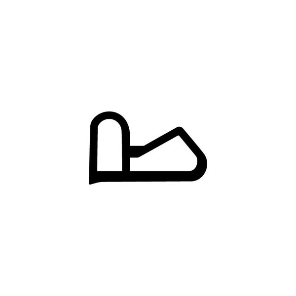 Symbol für einen Unterbau mit einer Stufe