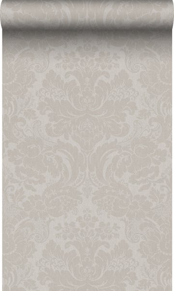 Origin Wallcoverings Tapete Ornamente Helltaupe - 53 cm x 10,05 m - 347037