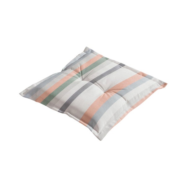 Sitzkissen Righe salmone - Ca. 50x50 cm - 4er-Set
