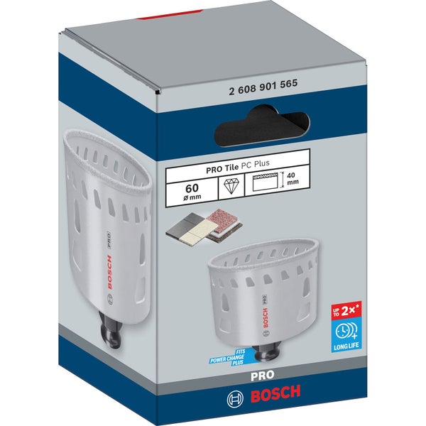 Bosch PRO Tile PC Plus Lochsäge 60 mm HS - 2608901565