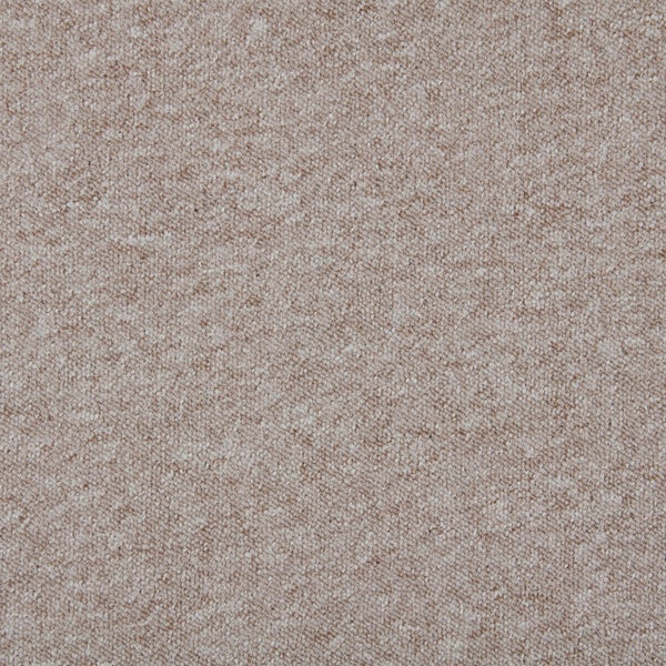 Selbstliegende Teppichfliesen beige Schlingen Teppichboden als Fliesen in 50x50 cm Schlingenware Teppich Fliesen ideal für Büro und Schlafzimmer