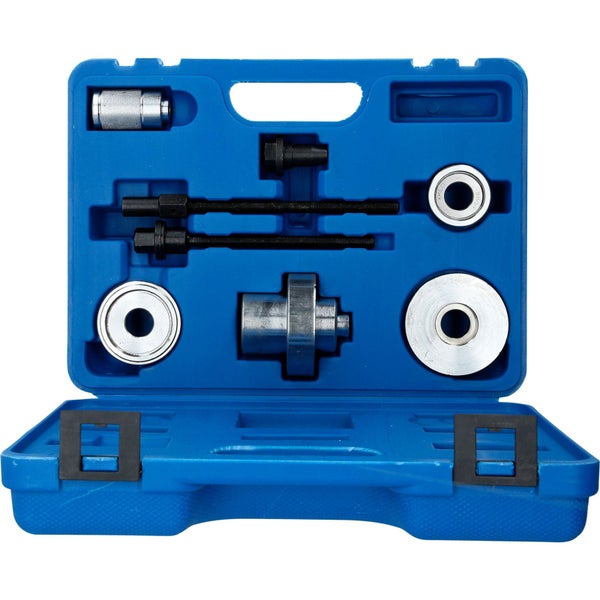 Werkzeugsatz für Lager in einem blauen Koffer