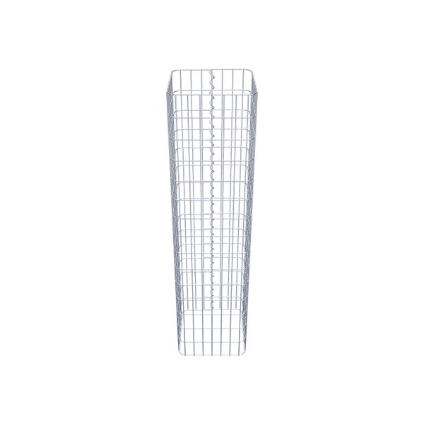 Gabionensäule 37 x 37 cm, MW 5 x 10 cm eckig - Höhe: 1,50 m