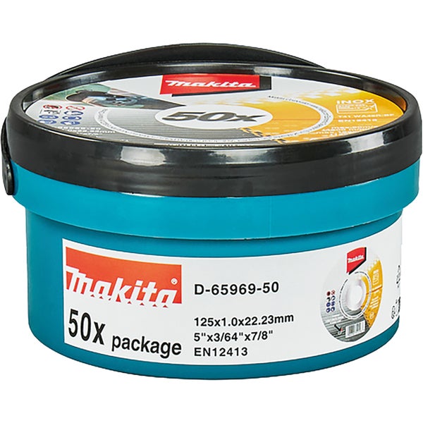 Makita Trennscheibe 125x1,0 mm INOX - D-65969-50