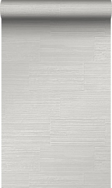 Origin Wallcoverings Tapete Steinoptik Hellgrau - 53 cm x 10,05 m - 347576