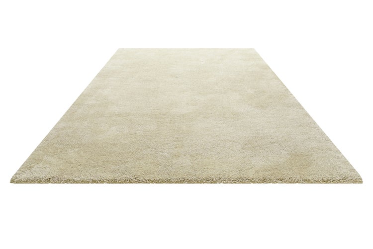 Teppich Creme Beige meliert Hochflor Pisa Homie Living 70x140 cm