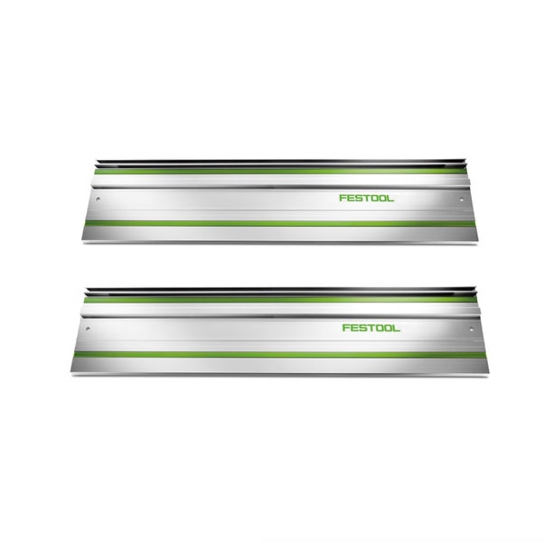 Festool FS 1400/2 Führungsschiene 1400 mm 2 x ( 491498 ) + FS-BAG Führungsschienen-Tasche + 2 x Verbindungsstück FSV ( 482107 )