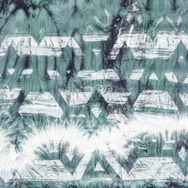 Textilmaterial mit geometrischem Muster