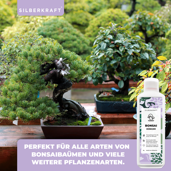 SILBERKRAFT Bonsai Bio-Dünger – 1 Liter