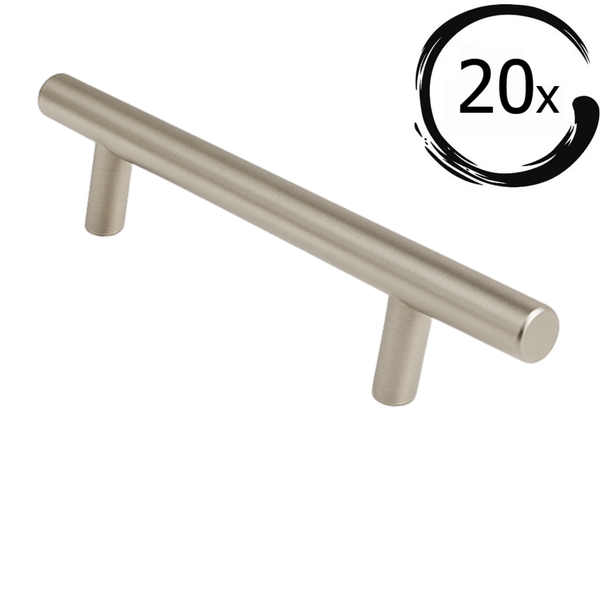 Schrankgriff aus Metall, 20er-Pack