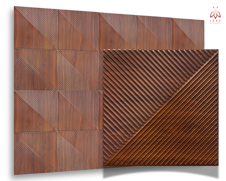 Dekorplatte mit geometrischem Muster für Wandgestaltung