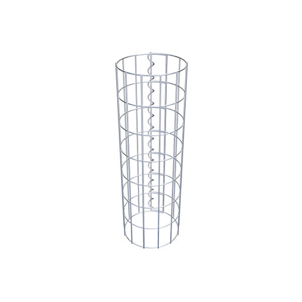 Gabionensäule Durchmesser 22 cm, MW 5 x 10 cm rund - Höhe: 0,70 m