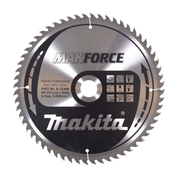 Makita MAKFORCE Sägeblatt 270x30x60Z - B-32409